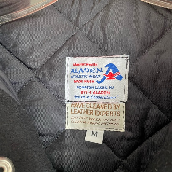 Bandits Ice hockey leather bomber jacket - Picture 5 of 14